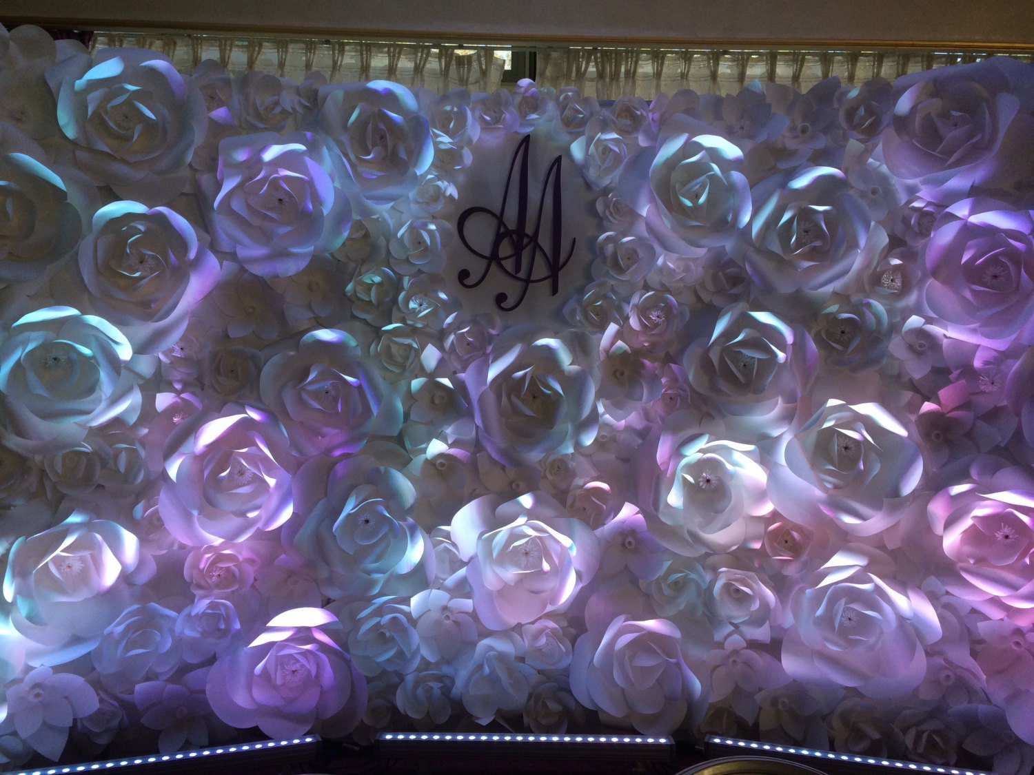 Wedding Flower Wall Paper Flower Wall Wedding Backdrop