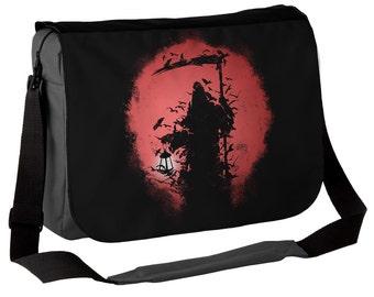 Lantern Reaper - Gothic Messenger Bag - Dark but Beautiful Grim Reaper Bag - Ideal Gothic Gift