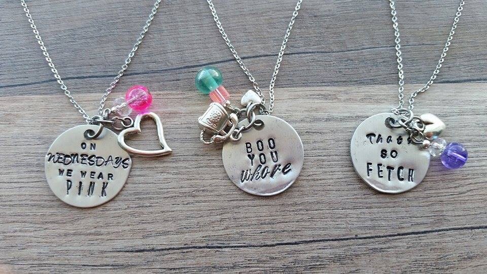 Mean Girls Inspired Necklace line