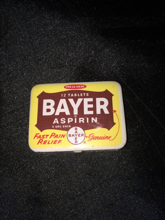 Vintage Bayer Aspirin Tin