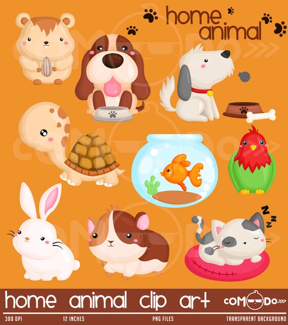 clipart of animals and their homes - photo #11