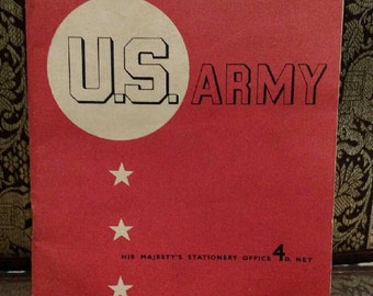 Meet the US Army. 1943 By Louis Macneice. World War 2.
