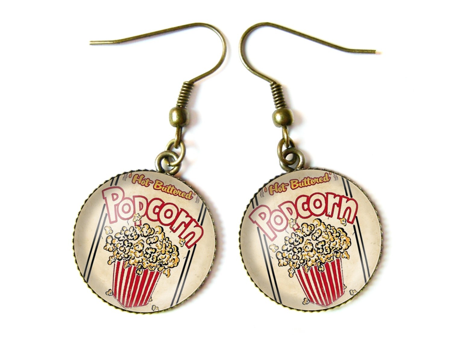Popcorn earrings