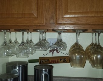 Undercabinet Wine Glass Rack