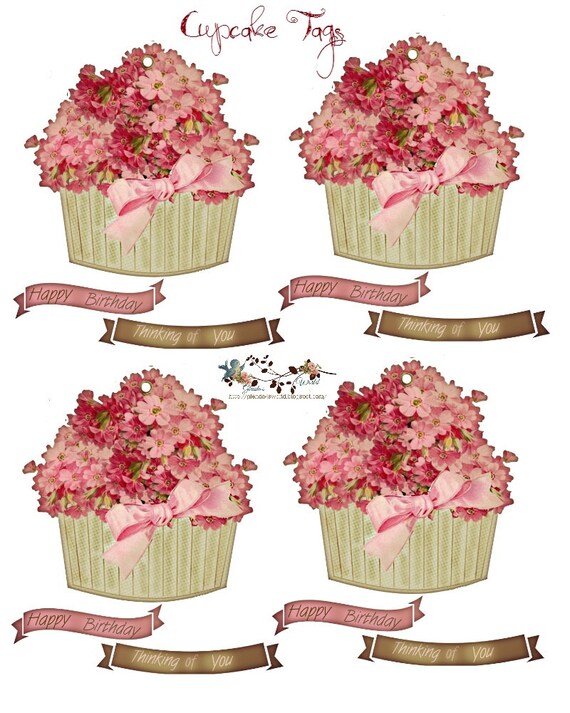 Cupcake Tags
