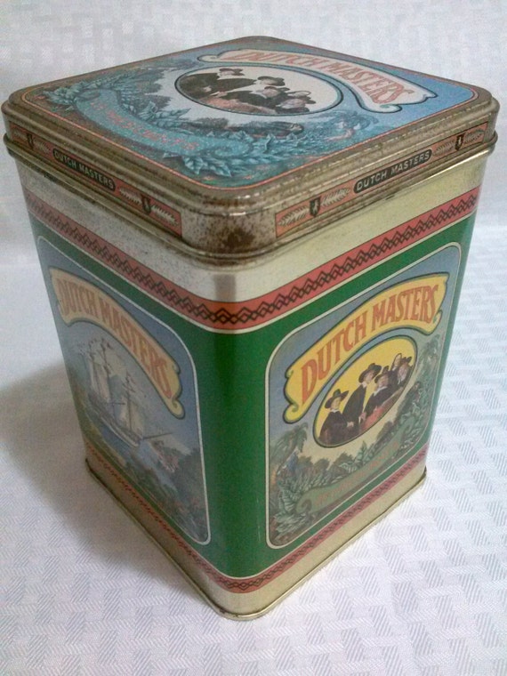 Dutch Masters Cigar Tin by ThatMissinPiece on Etsy