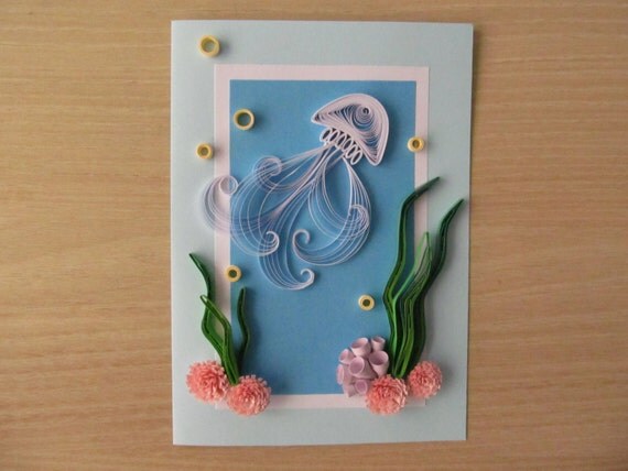 Unique 20 Handmade Card Jellyfish