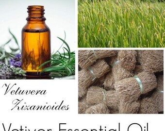 Vetiver Essential Oil, Vetiver Oil, Vetiver Oil Uses, Vetiver Oil Benefits - 100% Pure Authentic Vetiver EO