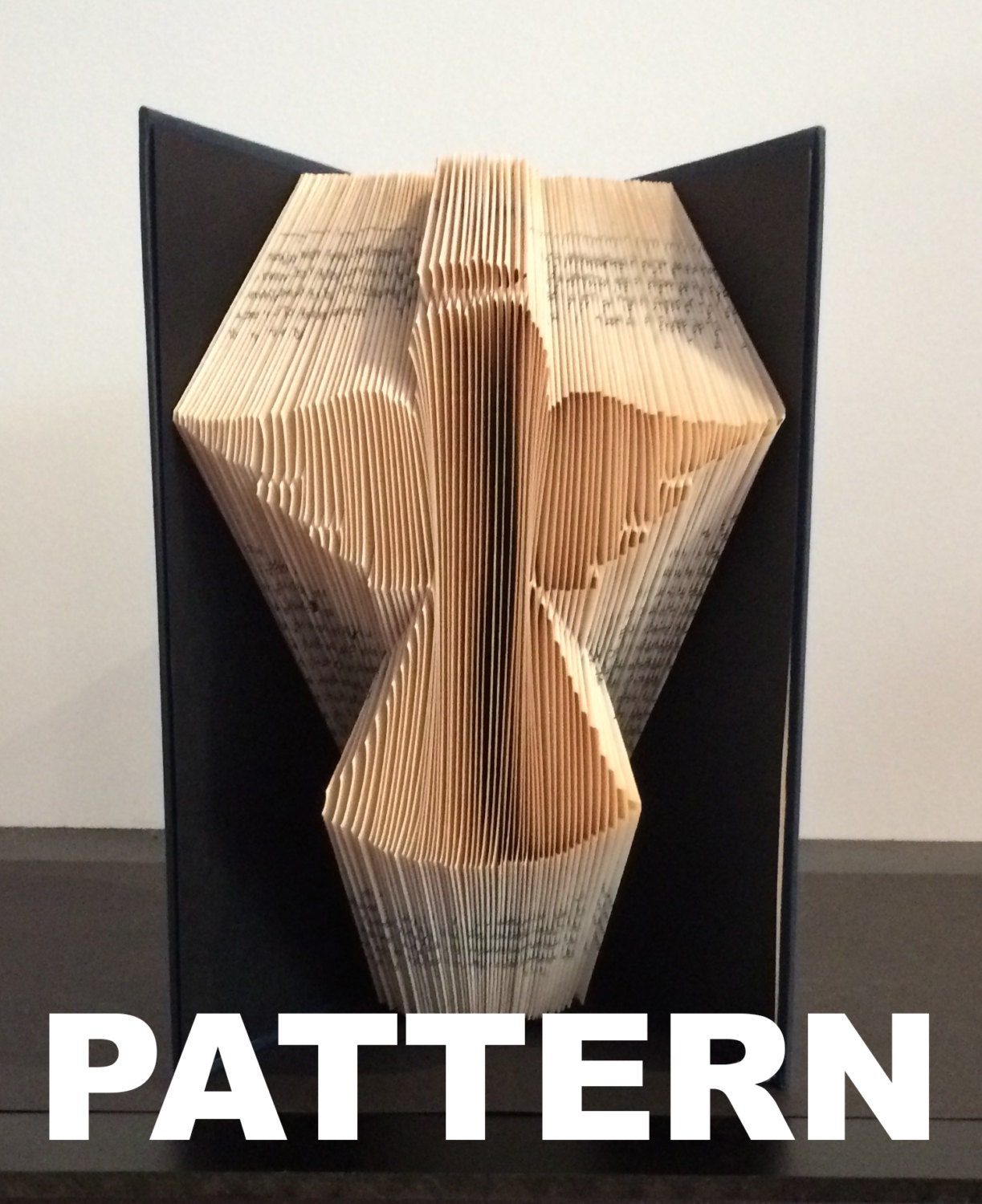 Angel Book Folding Pattern Free Pictorial Instructions