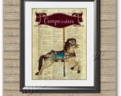 Printable wall art carousel COMPASSION virtues attributes print poster. Digital download 13X10 inches. Printable wall art carousel COMPASSION virtues attributes print poster. Digital download 13X10 inches.