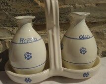 D'Ascoli Shaya Oil and Vinegar Set, Ruby