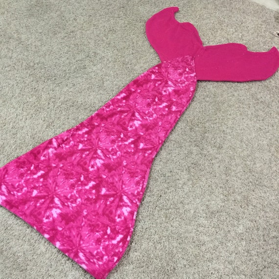 Mermaid Tail Fleece Blankets any color by MachasMermaidTails