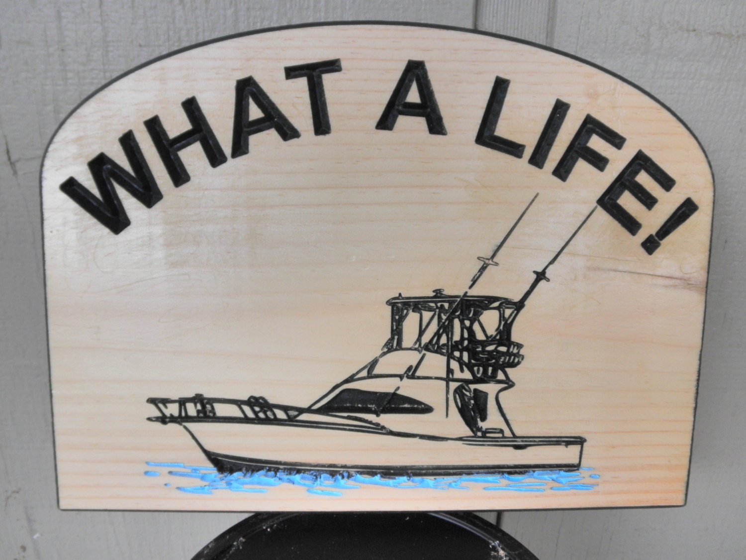 Boat signs/Beach sign/fishing sign/Welcome by Woodbeautifier