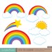 Over The Rainbow Clipart