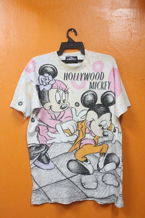 SALE vintage mickey mouse shirt by japansouvenir on Etsy