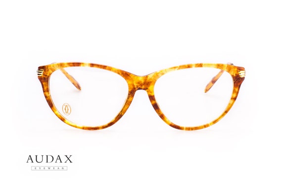 Cartier Eclat / luxury cateye eyeglasses / ladies eyeglasses