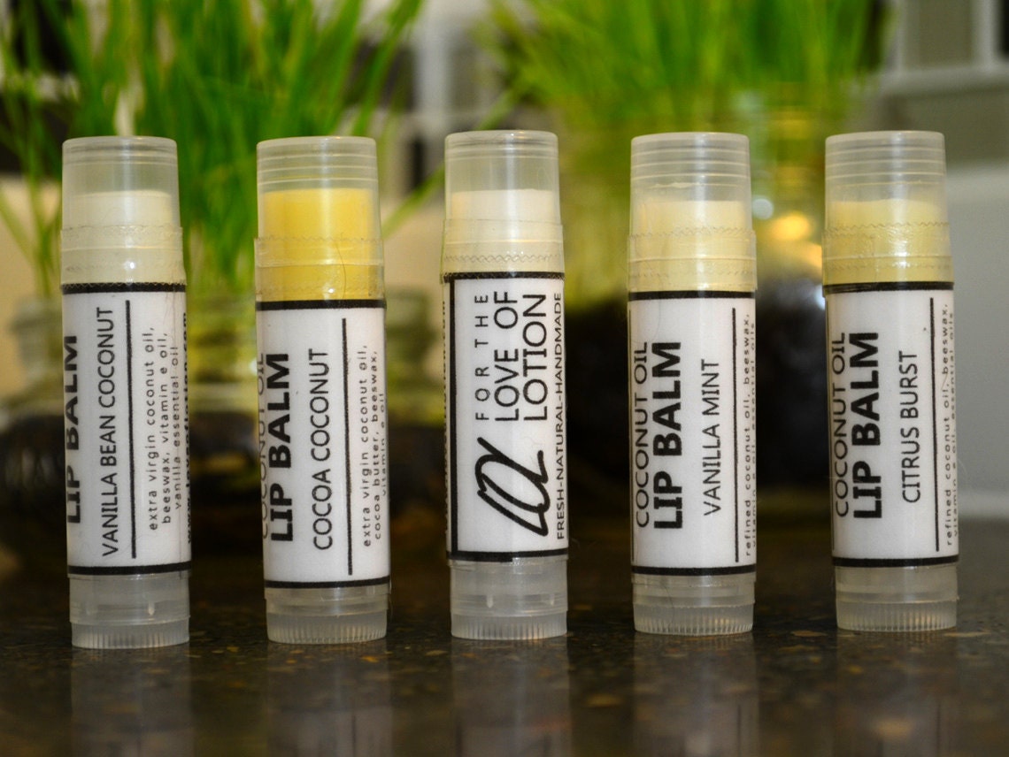 Coconut Oil Lip Balm
