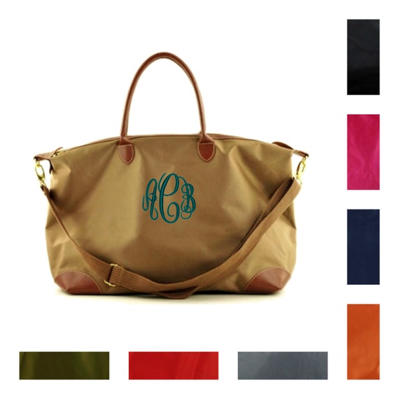 designer inspired weekend bag