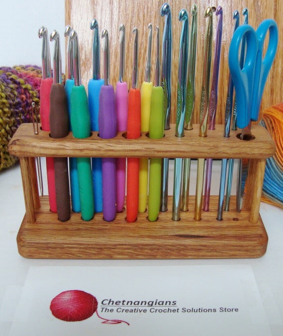 SALEPRICED Combination Crochet Hook Stand From by Chetnanigans