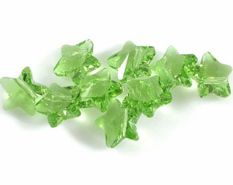 Swarovski Crystal 12mm Star Bead 5714 Peridot