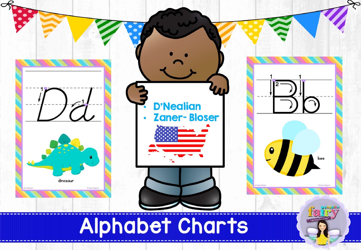 alphabet-charts-d-nealian-and-by-fairypoppinsteaching-on-etsy