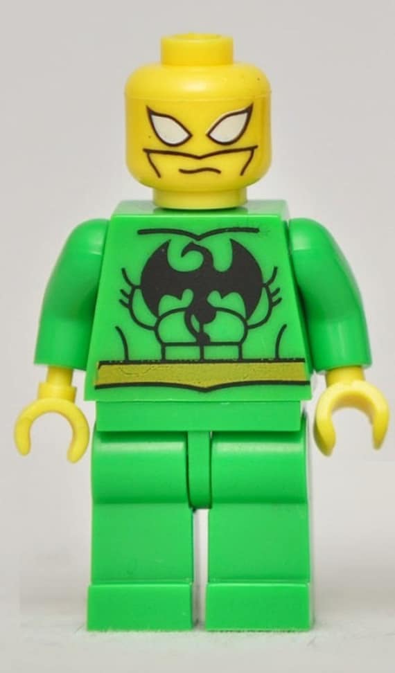 IRON FIST Custom Minifigure 100 LEGO Compatible Marvel