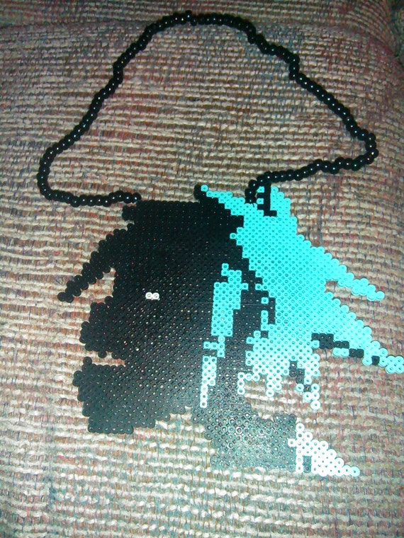 gorillaz 2d perler kandi necklace by kandidabs420 on Etsy