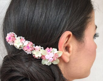 GARDEN OF EDEN barette (water pink)