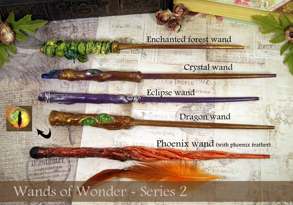 Magic wand DRAGON wand wizard wand prop party favor fairy