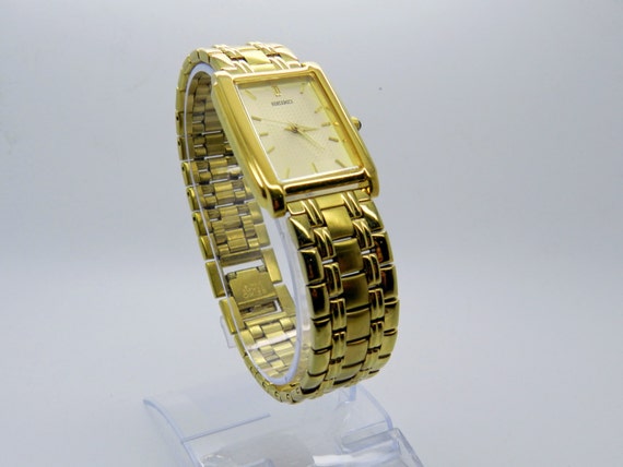 Gents Seiko V701 5E49 Analogue Quartz Bracelet Dress Watch UK SELLER