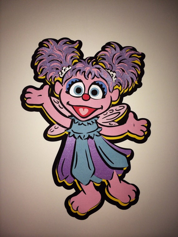 Download Sesame Street 10H Abby Cadabby die cut great for by ...