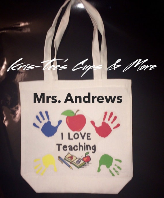Back To School Tote Bag Personalized.