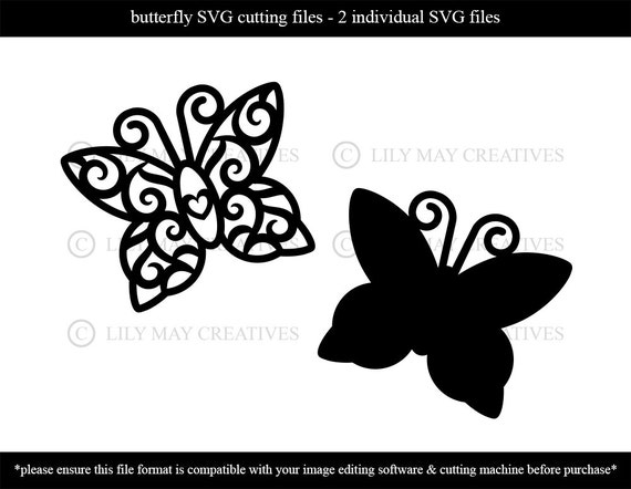 Butterfly SVG cutting files for personal & commercial use