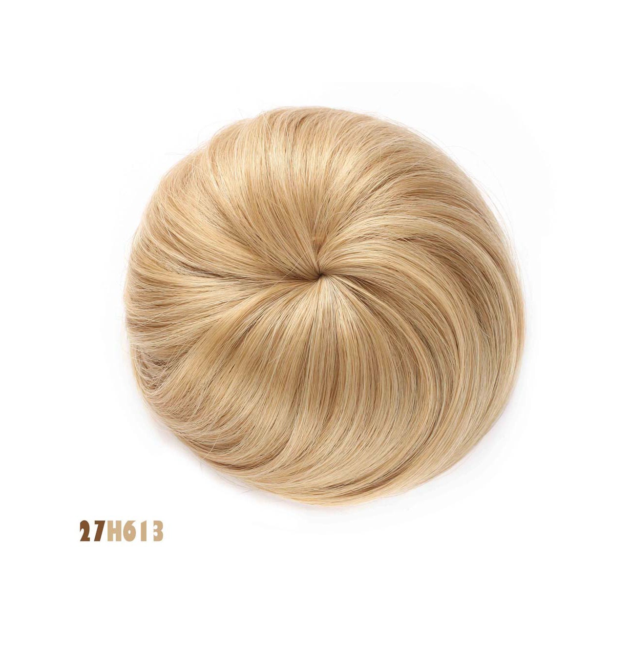 Synthetic Clip In Hair Bun Extension Donut Chignon Hairpiece