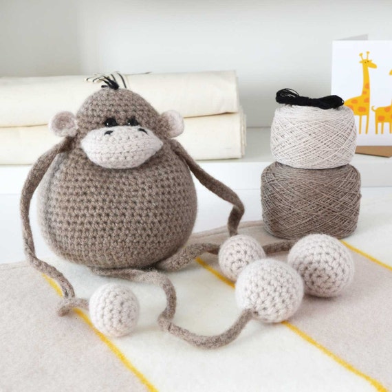 stuffed animal crochet kit