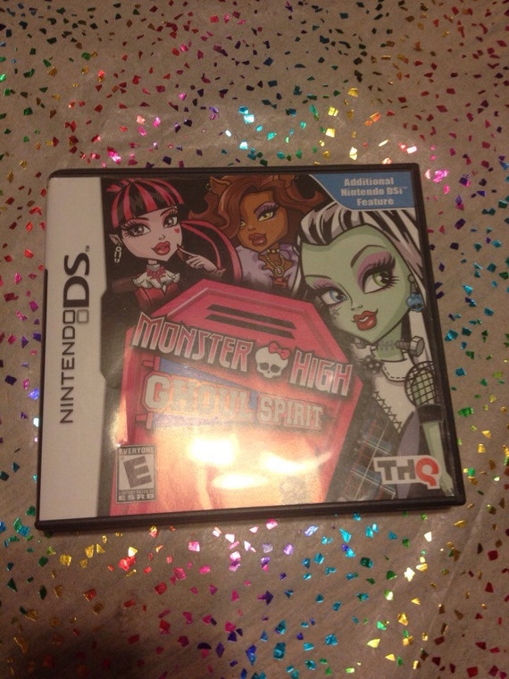 Monster High Ghoul Box game for Nintendo DS by TatisTreasureTrove