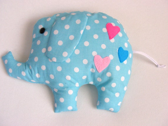 dots elephant by BettyPillows on Etsy