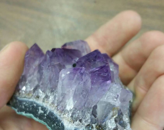 Amethyst Cluster- Natural Cluster of Amethyst From Brazil- Healing Crystals \ Reiki \ Healing Stone \ Healing Stones \ Chakra \ Chakras