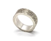 Unisex wedding band ring - 925 sterling silver band ring - wedding jewelry