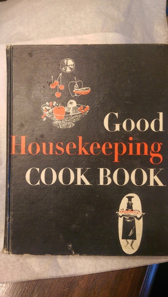 Vintage 1962 Good Housekeeping Hardcover Cookbook Tenth