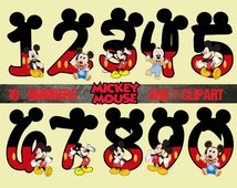 popular items for disney numbers on etsy
