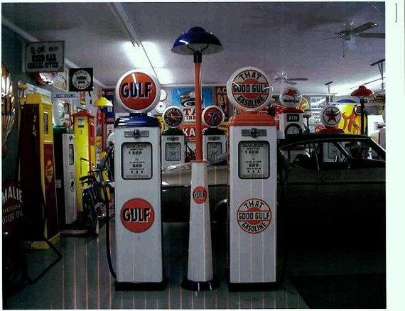 Items Similar To Vintage Reproduction Gas Pumps On Etsy   Il 570xN.780686727 Wdyw 