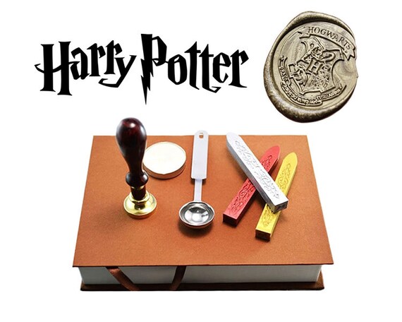 Harry Potter Hogwarts Seal Wax Stamp Gift Set / Kit