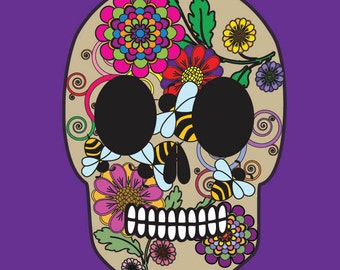 Adult Coloring Books: Sugar Skulls (Volume 1) 50 Designs Dia De Los Muertos Day of the Dead