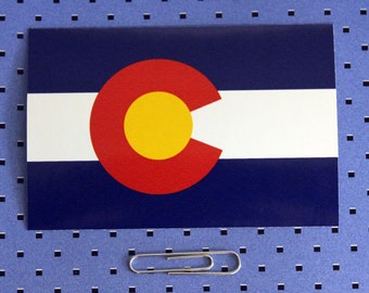Colorado State Flag Bumper Sticker