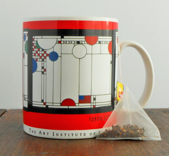 Frank Lloyd Wright Collectible Coffee Mug Art Institute of