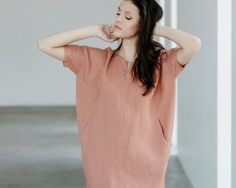 Linen dress Motumo 15S1