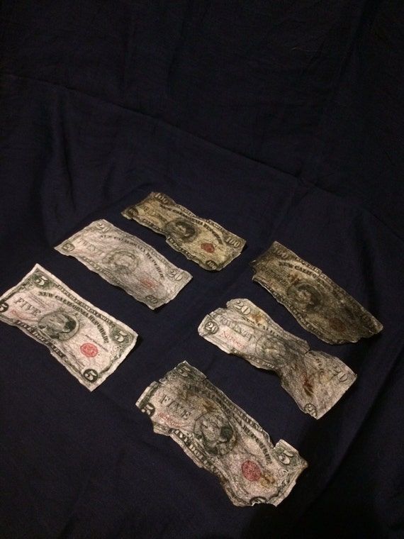 NCR Paper Money from Fallout set of three bills by RedPillDesigns