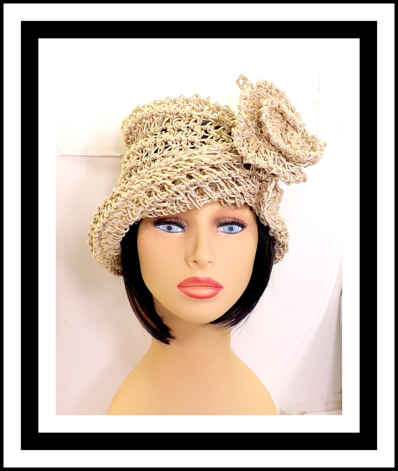 Unique Etsy Crochet and Knit Hats and Patterns Blog by Strawberry