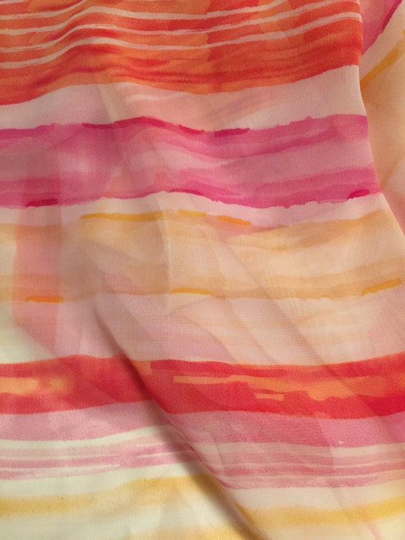 Polyester Chiffon Fabric 1-1/8 Yards